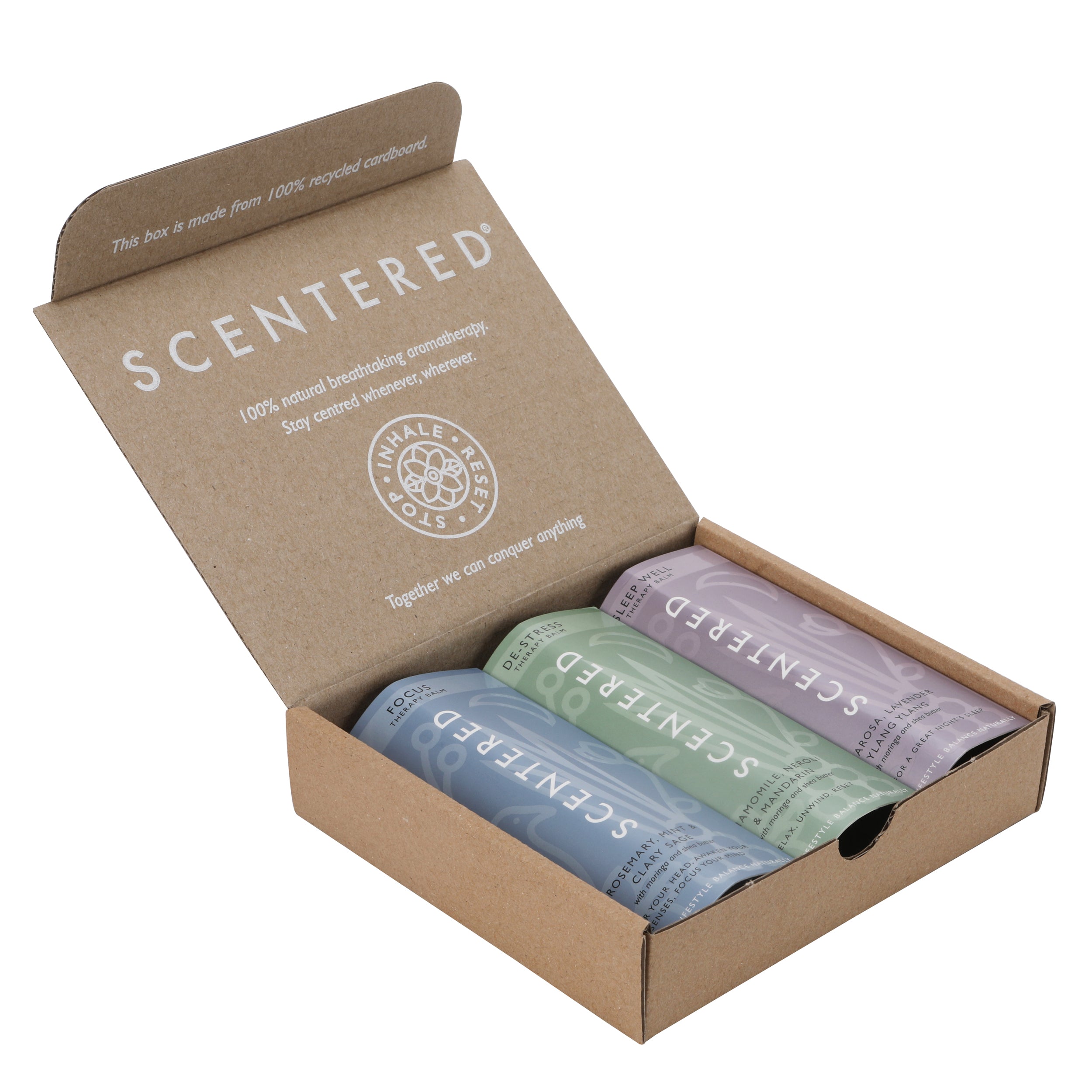 Relax and unwind with our stress-relief balm, ideal for preparing for a good night’s sleep.