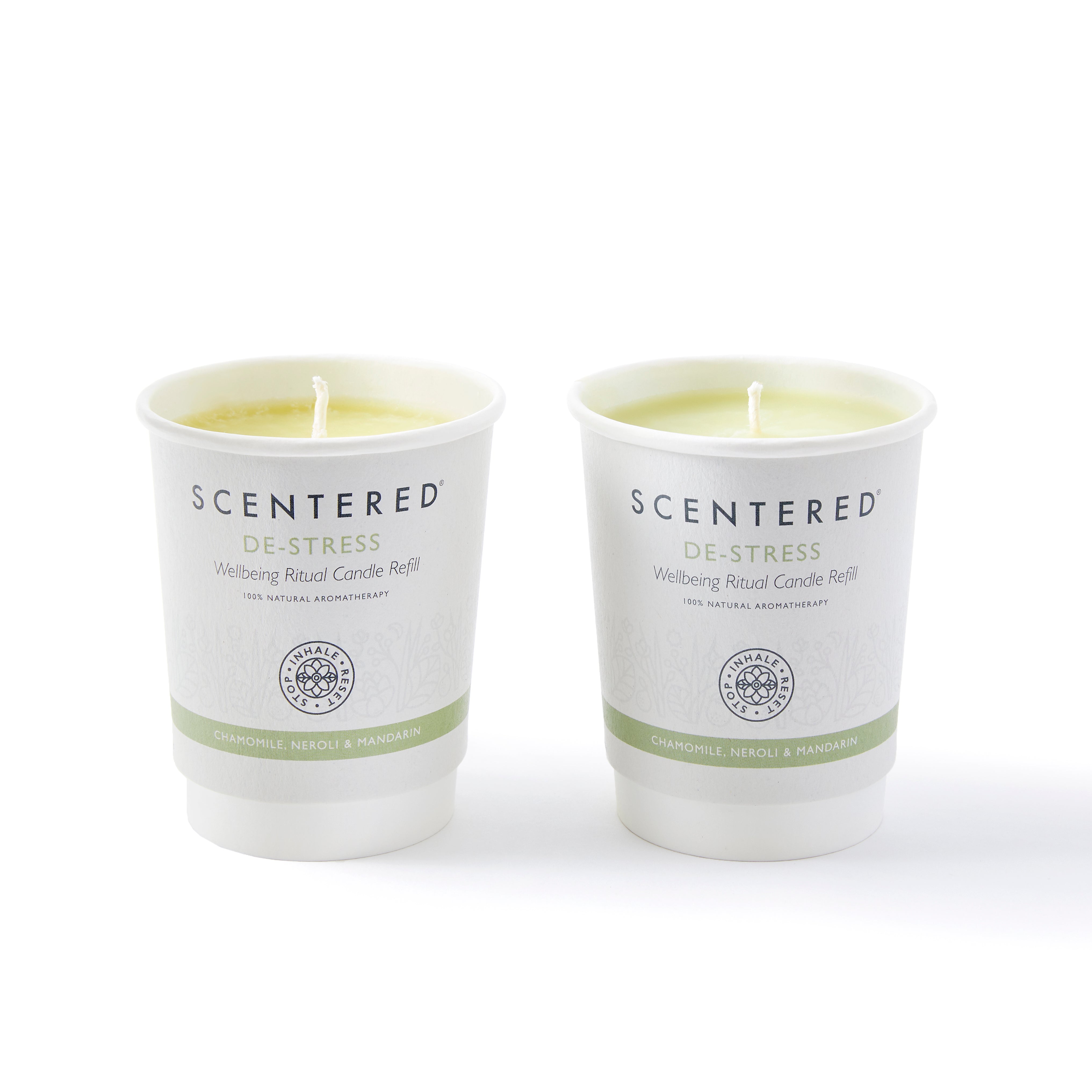 Breathe in the calming scents of our wellness candle, blending the benefits of aromatherapy with natural oils.