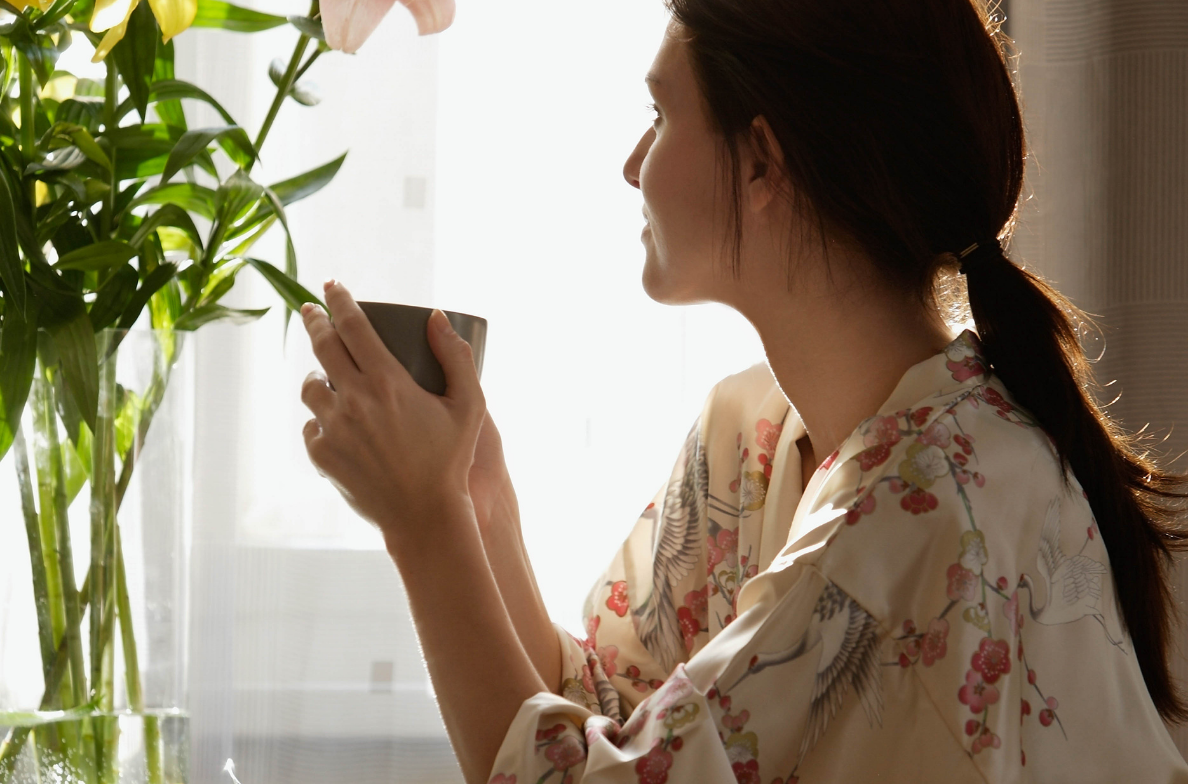 Ritual of tea drinking