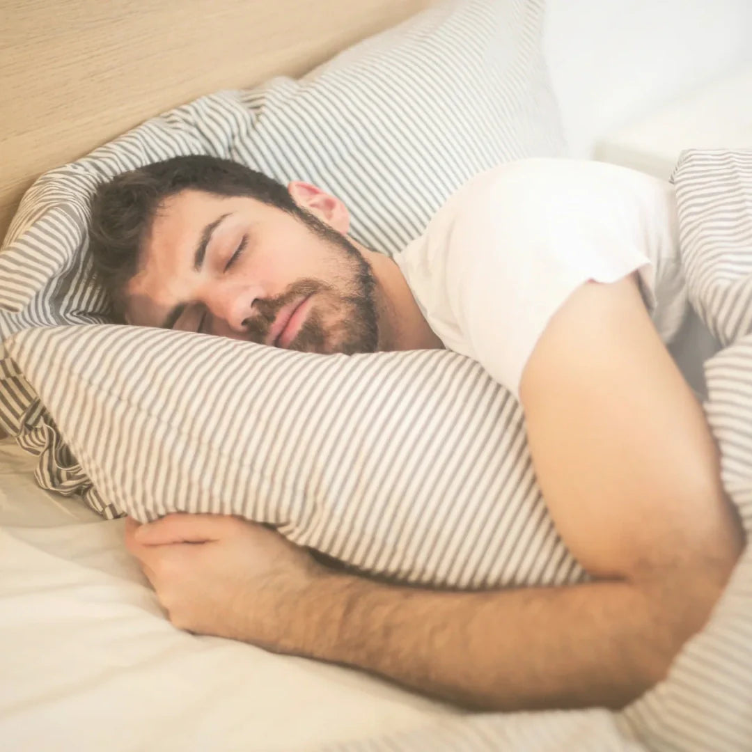 man sleeping