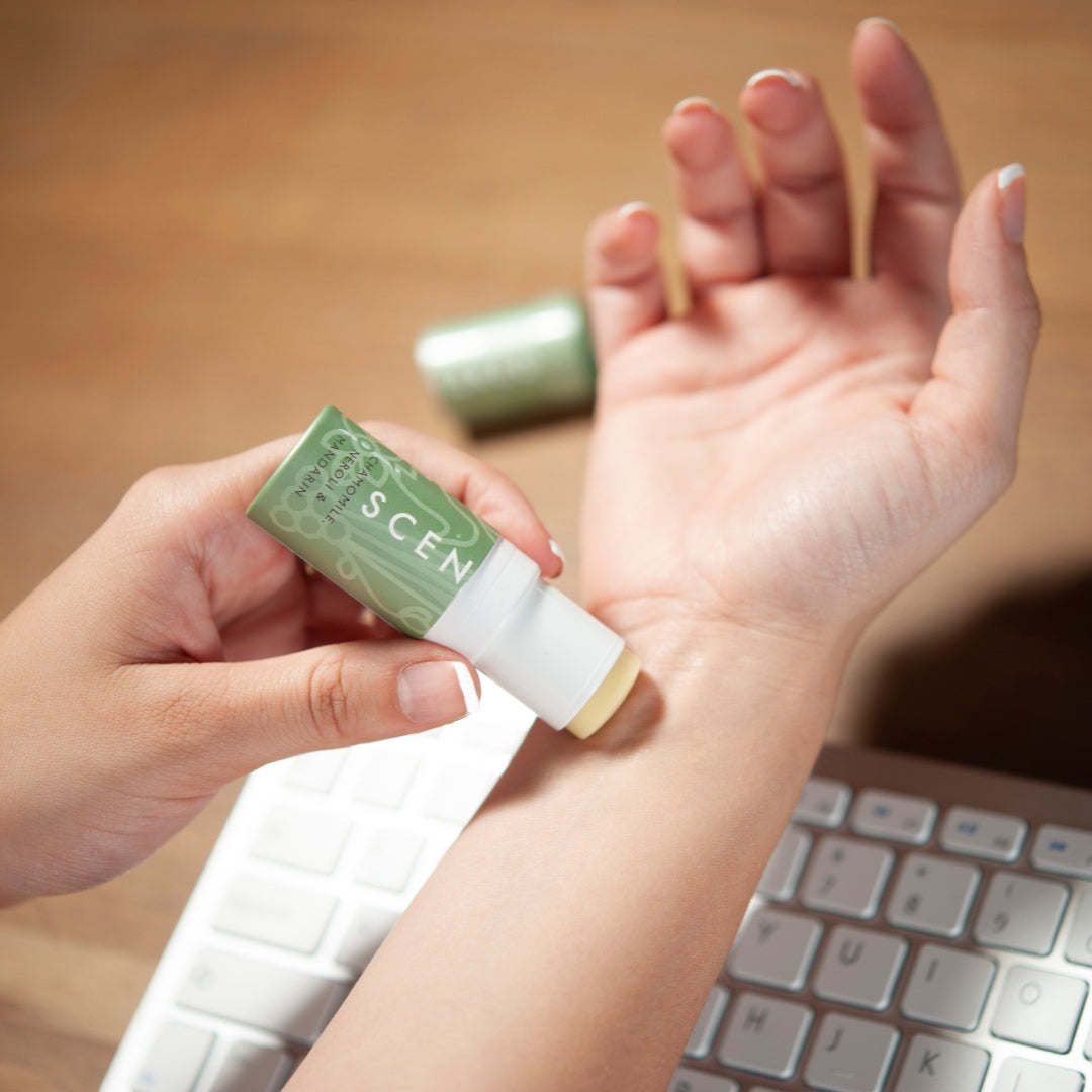 At Scentered, we create 100% natural, essential oil-based balms and wellness products designed to support your wellbeing. 