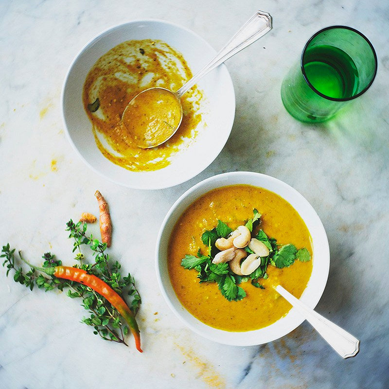 lunch with soup