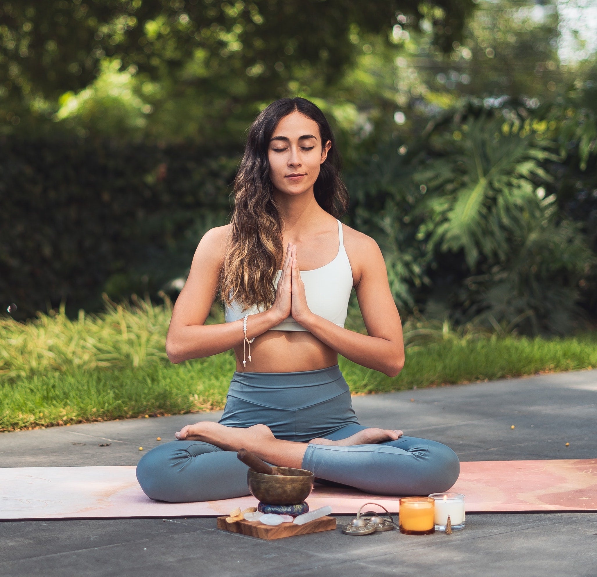 Aromatherapy balms and meditation