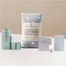 De-stress relaxation balm set including the de-stress balm, lavender wheat bag ad sleep well mini balm.