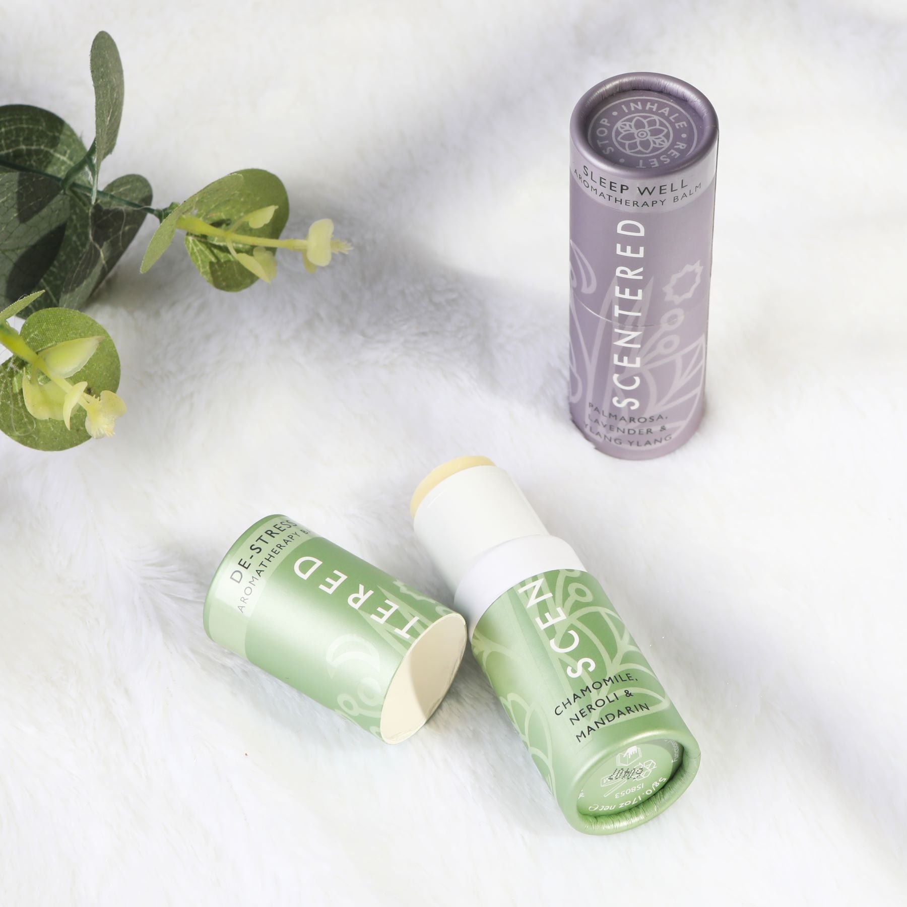  Find your calm before bedtime with our stress-relief balm, tailored for sleep and relaxation.