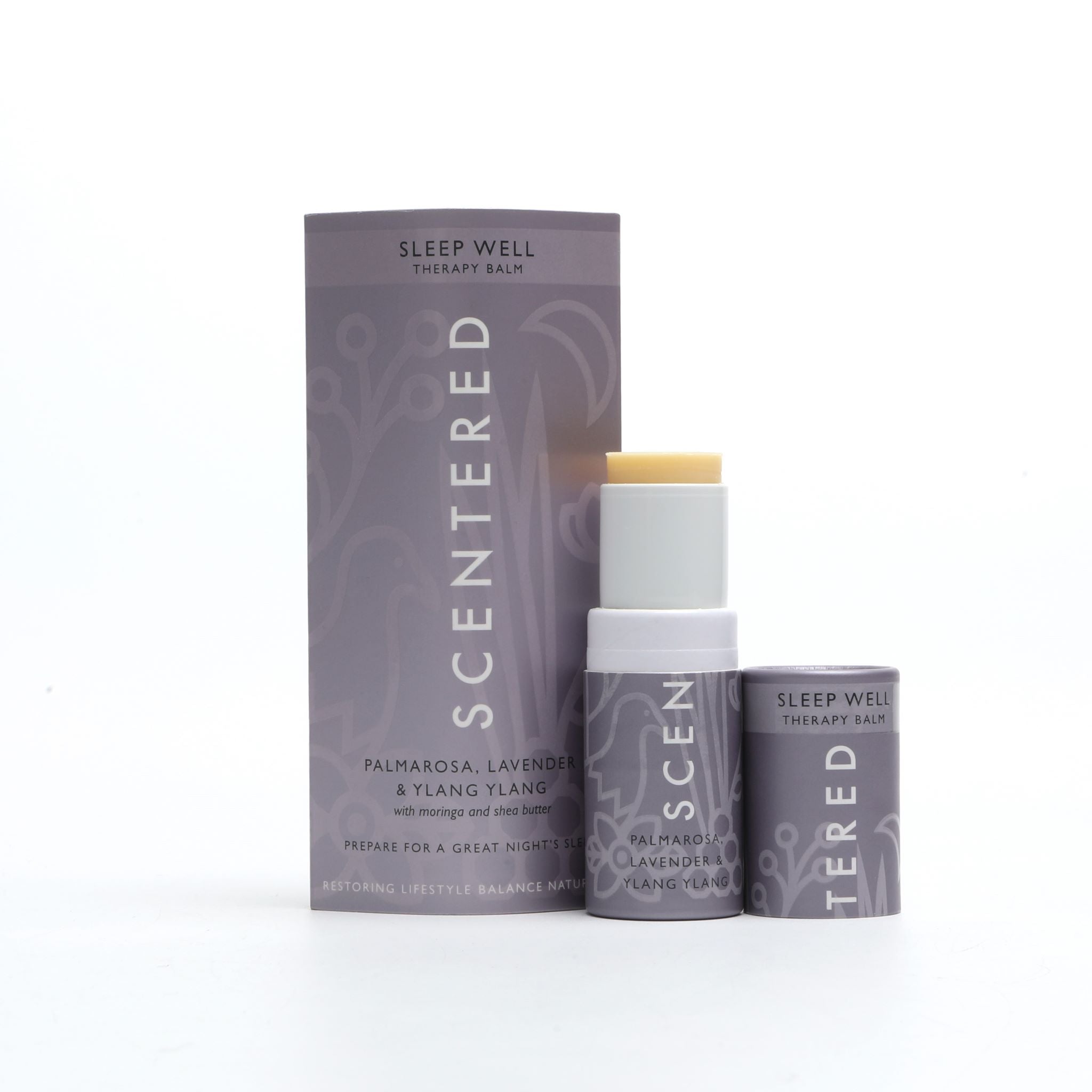 Experience wellness through restful sleep with our calming essential oil balm.