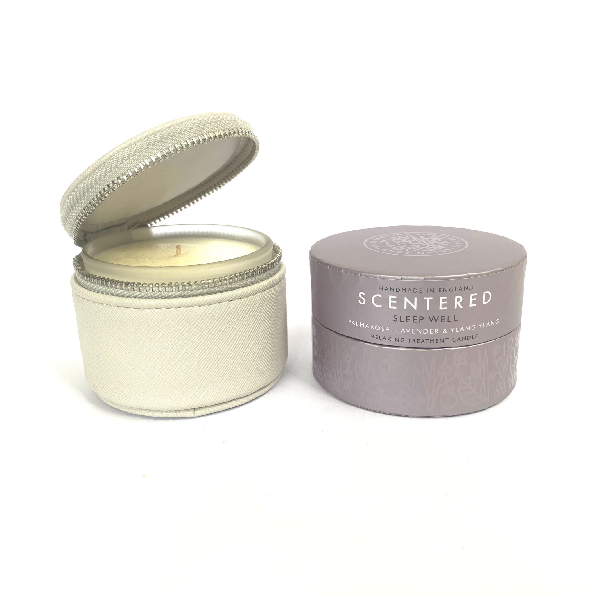Help ease insomnia and improve sleep quality with our soothing candle.