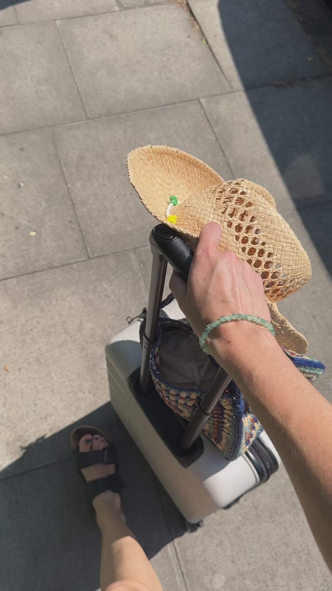 This is a video of a lady taking her De-stress blend on holiday with her and she talks about using the De-stress balm to help her feel calm when travelling.