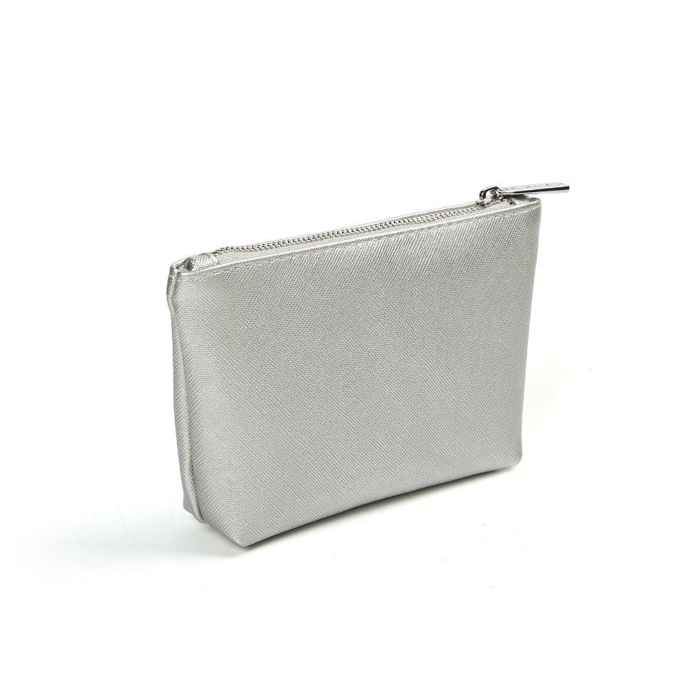 Silver small pouch for storage balms